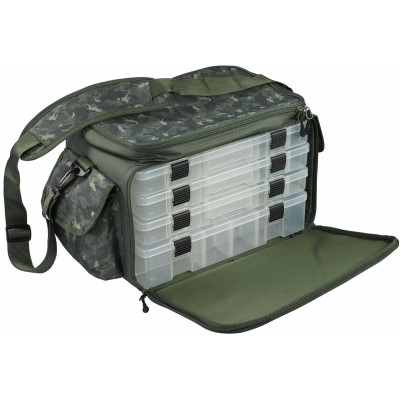 Mitchell MX Camo Stacker Bag L inkl. 4 Boxen 37x24x31cm - 1Stück