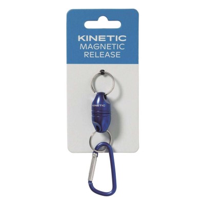 Kinetic Magnetic Release - Magnet mit Karabiner, Blau - Einheitsgröße