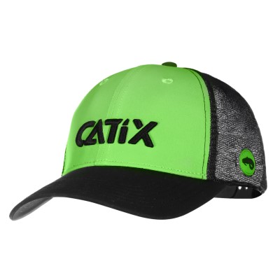 Catix Trucker Cap - Angler-Kappe green/black - uni size