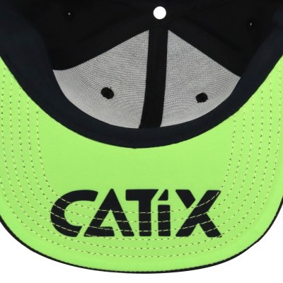 Catix Snap Back Cap, green/black - uni size