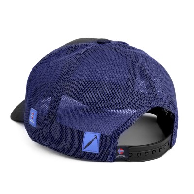 Team Deep Sea Trucker Cap Salt Life, black/blue - uni size