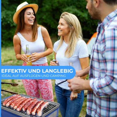 Butangas Camping Gasgrill Evergrill mit Transportkoffer