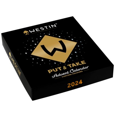 Westin Put & Take Advent Calendar 2024 - Adventskalender, 37 x 27 x4,5 cm - 24 Boxes