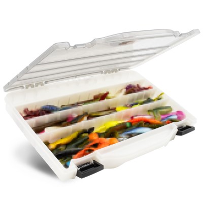 Forelle & Barsch Shad-Set inkl. Senshu Slime line Box - Gummifische