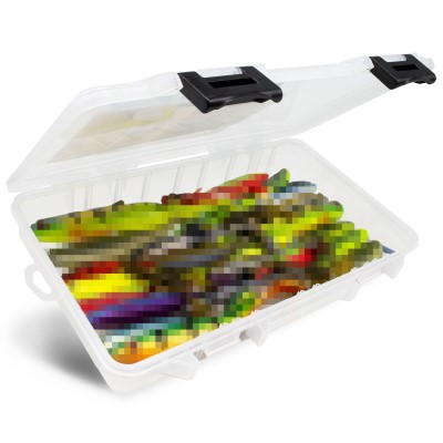 Hecht & Zander Shad-Set inkl. Plano Open-Compartment StowAway® 3700™ - Gummifische