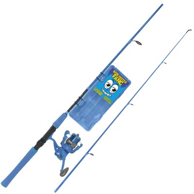 Fishdream Flashi Kids Spinnset - Angel Combo 2 Teile- 1,65m - 5-24g - Blau