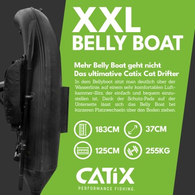 Catix Catix Cat Drifter Belly Boat Bundle,