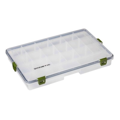 Kinetic Waterproof System Box - Köderbox Clear - Large