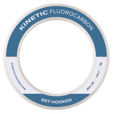 Kinetic Fluorocarbon 20m - Vorfachschnur Clear - 0,31mm - 6,8kg