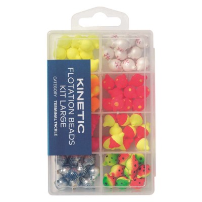 Kinetic Flotation Beads Kit - Auftriebsperlen Large - 80 Stück