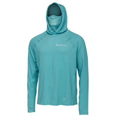 Westin Bay UPF Hoodie - UV Langarmshirt Sea Breeze - Large