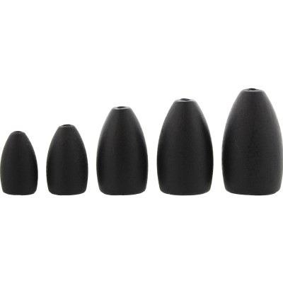 Westin Lead Bullet Weights - Patronenblei Matte Black - 7g - 4 Stück