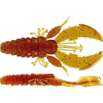 Westin CreCraw - Creaturebait Motoroil Pepper - 8,5cm - 7g - 5Stück