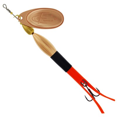 Black/Flouro Orange/Copper Blade