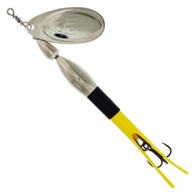 Black/Flouro Yellow/Silver Blade