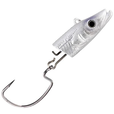 Westin Sandy Andy Weedless Jig Spare Head - Jigkopf Silver - 7,5cm - 9g - Gr.2 - 2 Stück