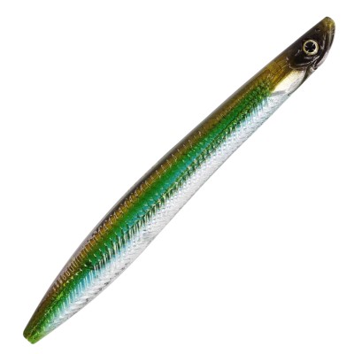 Westin Sandy Inline - Meerforellenblinker UV Transparent Minnow - 9,5cm - 14g