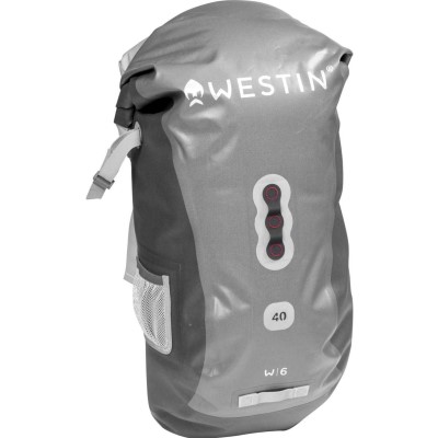 Westin W6 Roll-Top Backpack - Rucksack Silver/Grey - 40L