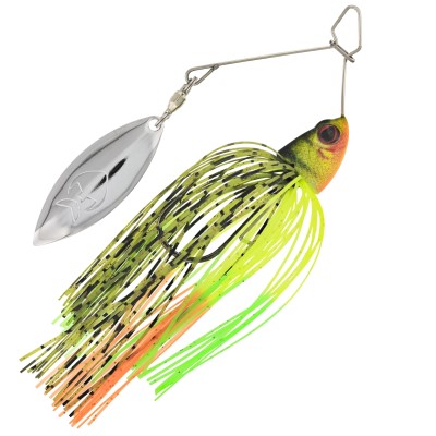 Westin MVibe Willow - Spinnerbait Firetiger - Silver - 21g - Gr.4/0