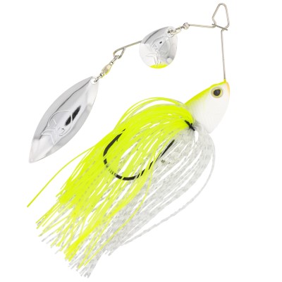 Westin MVibe Colorado - Spinnerbait Lemon - Silver+Silver - 21g - Gr. 4/0