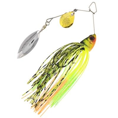 Westin MVibe Colorado - Spinnerbait Firetiger - Gold+Silver - 21g - Gr. 4/0