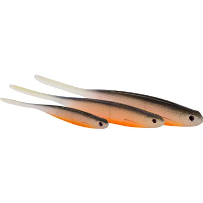 Westin ShadTeez Pin-Tail - Low Action Shad Hot Olive - 8cm - 1,4g - 3 Stück