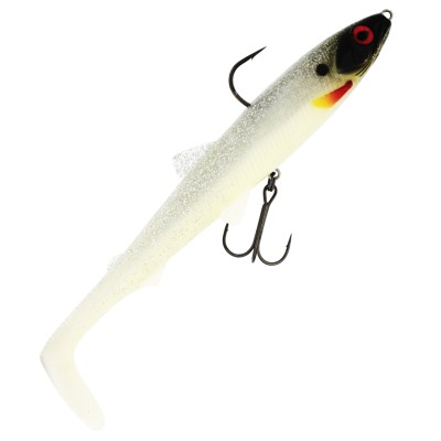 Westin BullTeez Shadtail R2F - Swimbait Glow Ghost Hunter - 18cm - 70g - 1 Stück