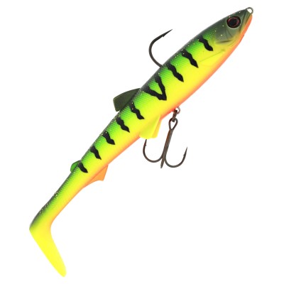 Westin BullTeez Shadtail R2F - Swimbait Tiger Perch - 18cm - 70g - 1 Stück