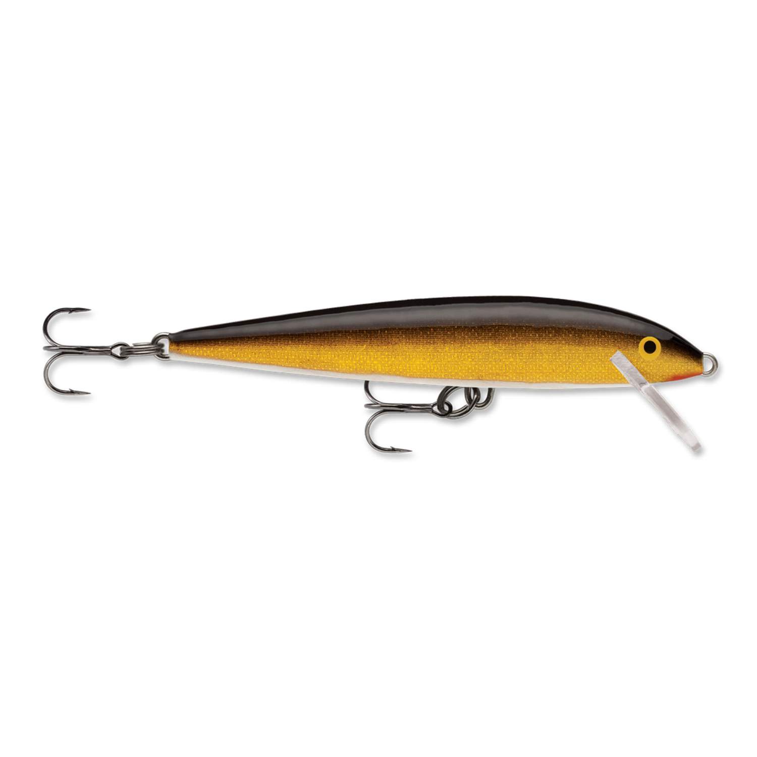 Rapala Original Floater Wobbler 9,0cm Gold (G) 5g, Floating, 1 Stück