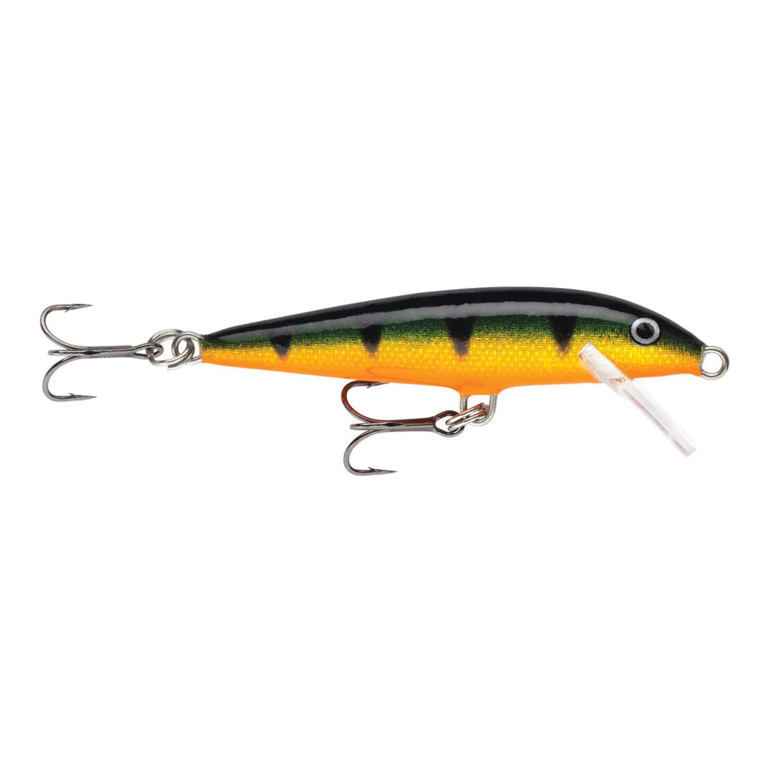 Rapala Original Floater Wobbler 9,0cm Perch (P) 5g, Floating, 1 Stück